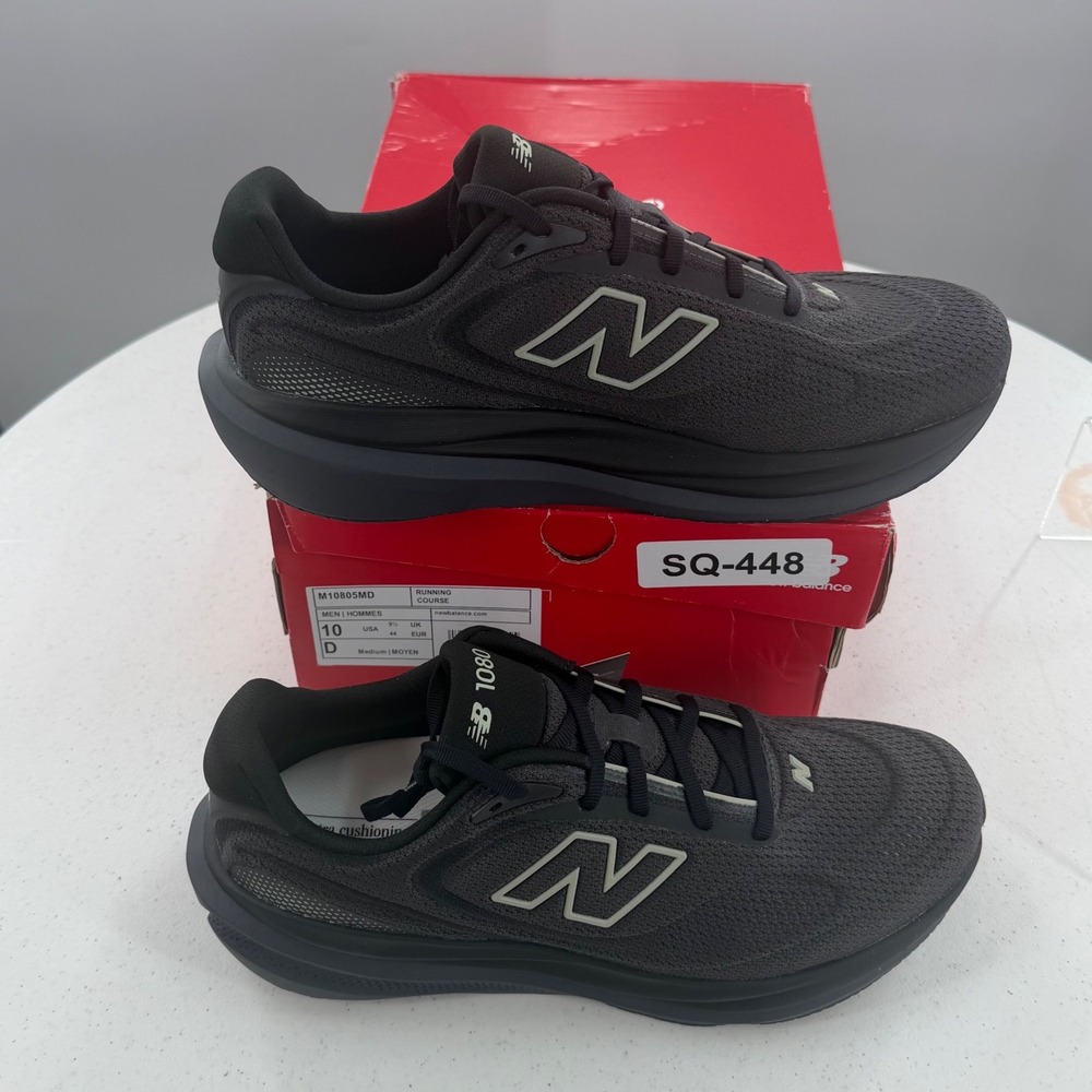 New Balance Fresh Foam X 1080 v13 Mens 10 Running Shoes Black M10805MD NWT